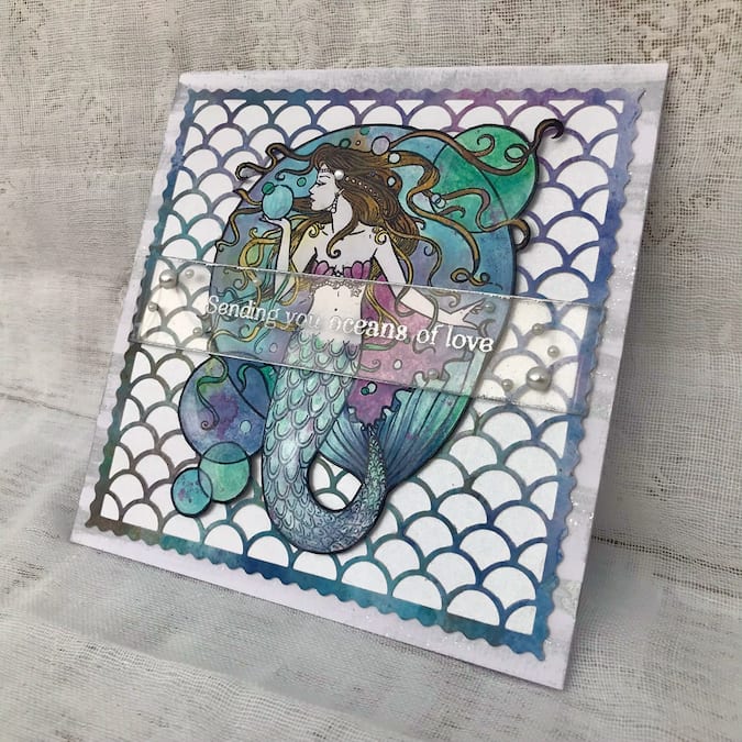A Mermaid Birthday Card