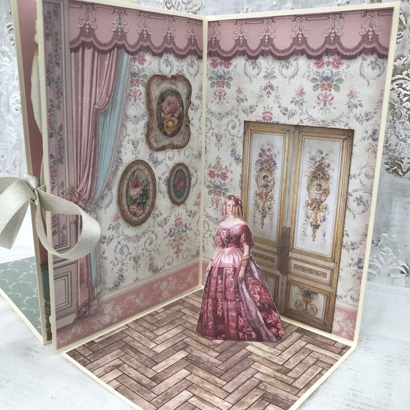 Doll's House Pop-Up Book Angel Room