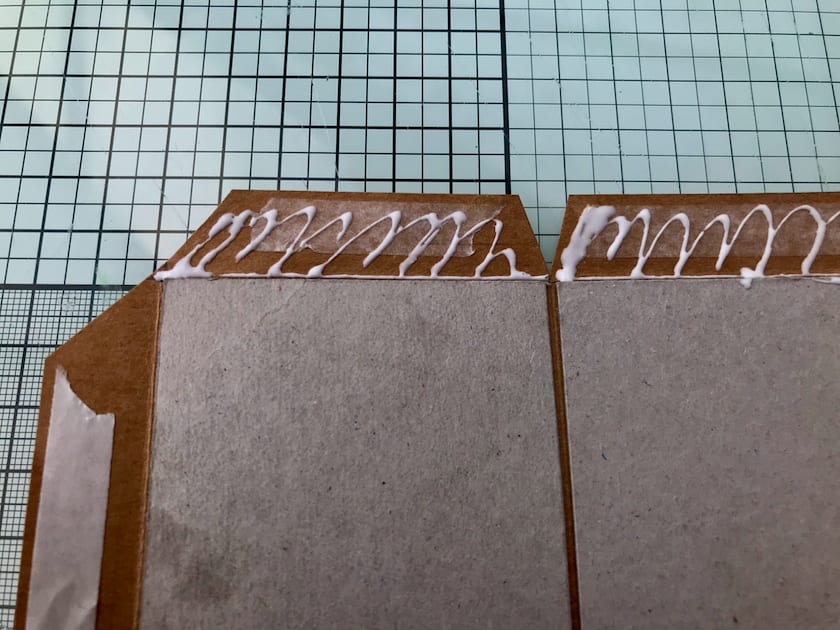 Double-sided tape and glue